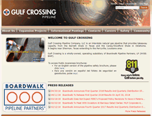 Tablet Screenshot of gulfcrossing.com